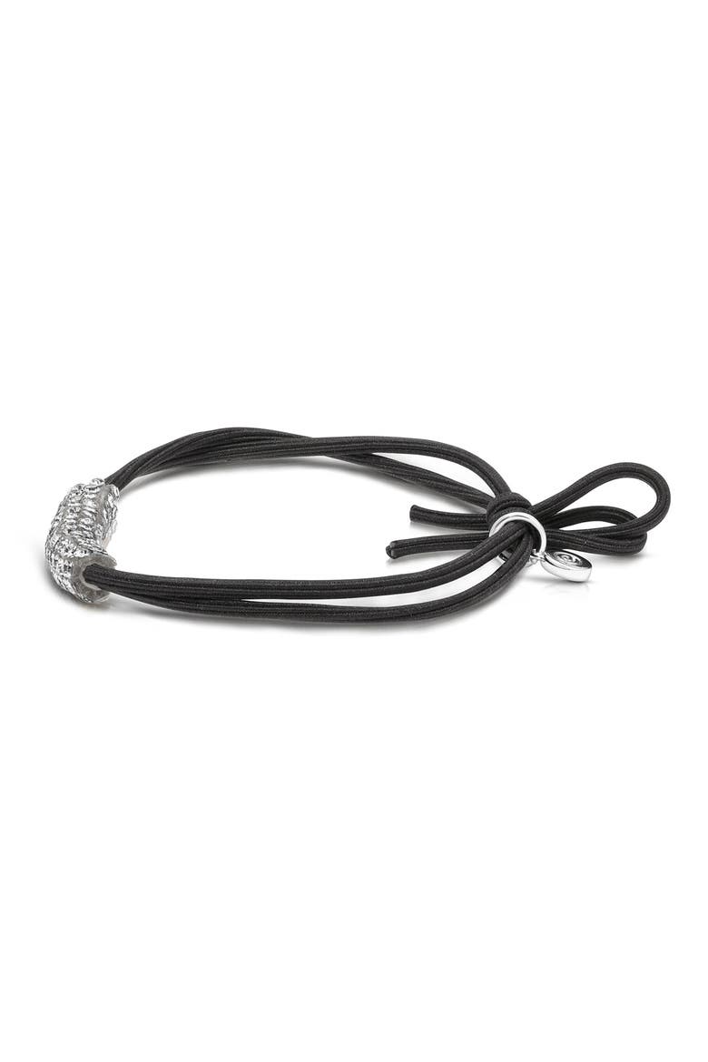 Simple Sparkle Hair Tie, Alternate, color, SILVER