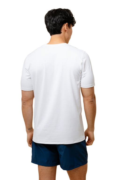 While On Earth™ Range Tee In White