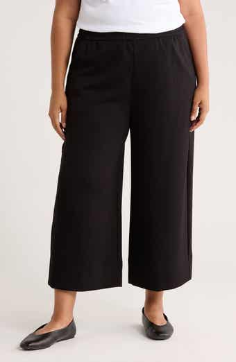 Caslon® Scuba Wide Leg Pants