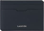 Lanvin Compagnon Leather Cardholder