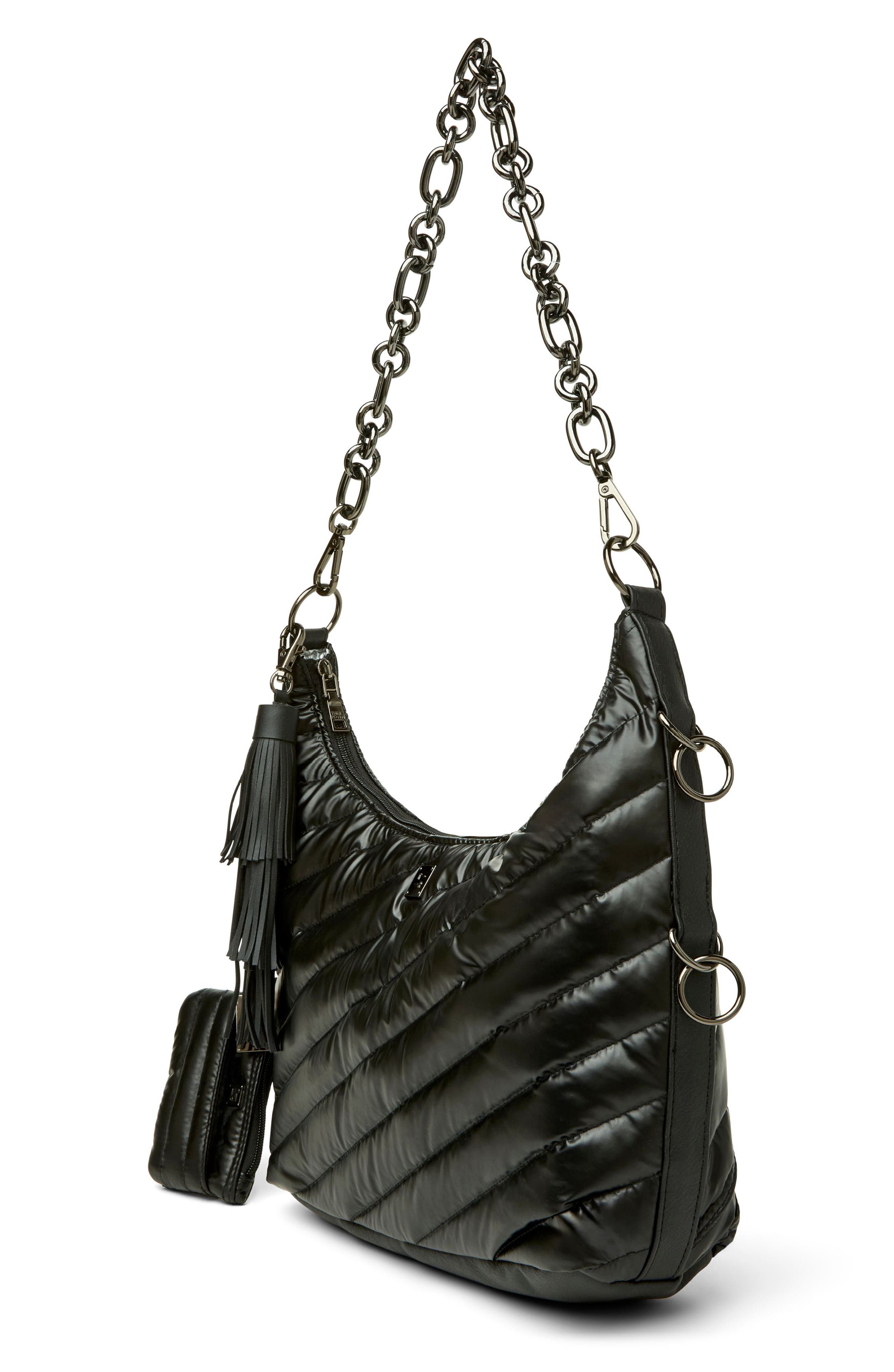 Hold Me Close Clutch, Alternate, color, PEARL BLACK