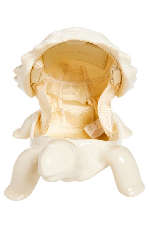 Simone Rocha Tortoise Crossbody Bag In White