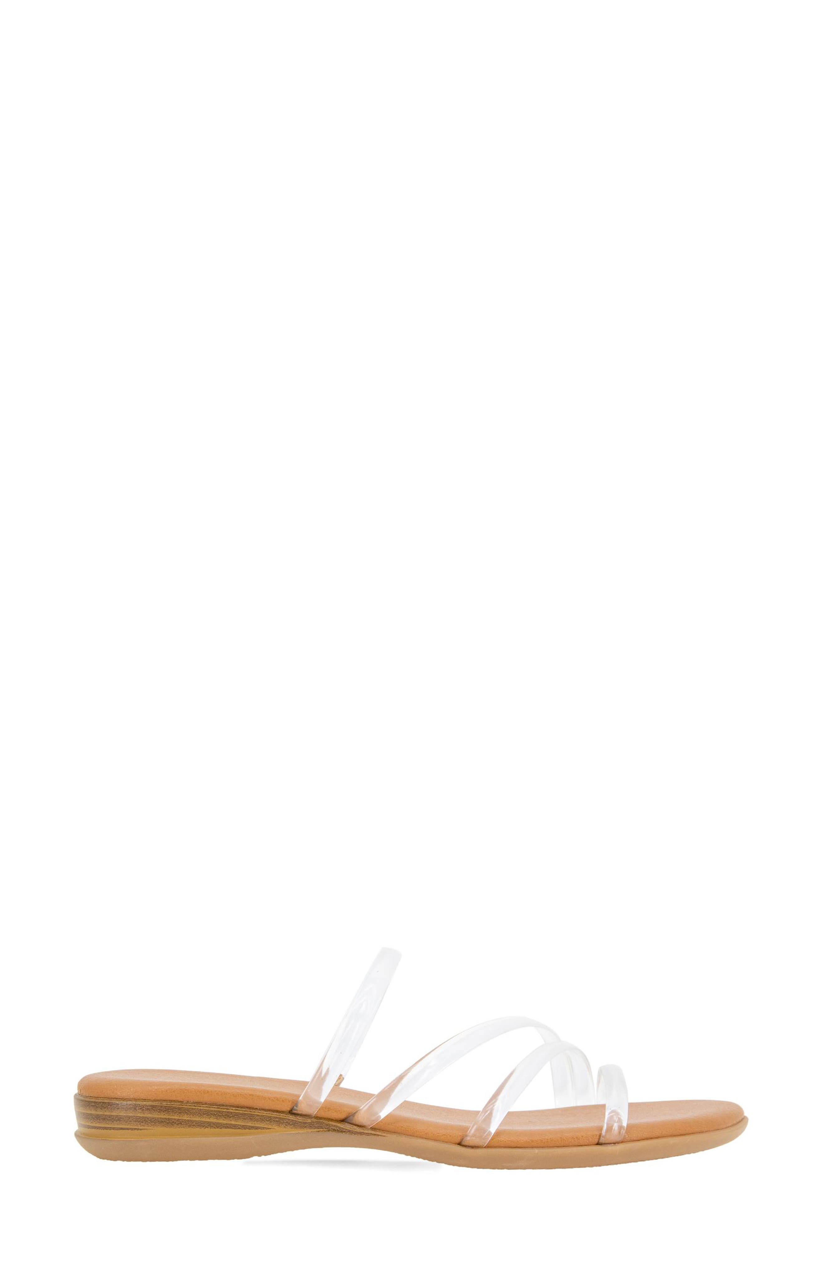 André Assous Nolan Sandal, Alternate, color, Clear