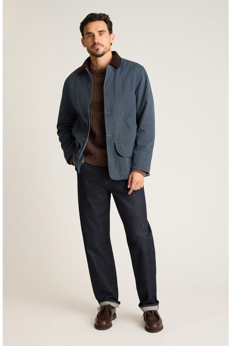 Canvas Ranch Jacket, Alternate, color, MIDNIGHT NAVY
