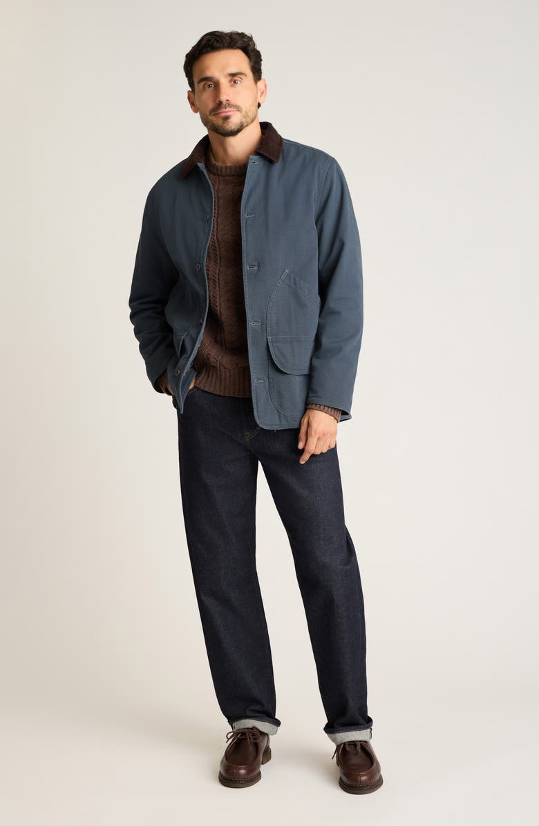 Bonobos Canvas Ranch Jacket, Alternate, color, Midnight Navy