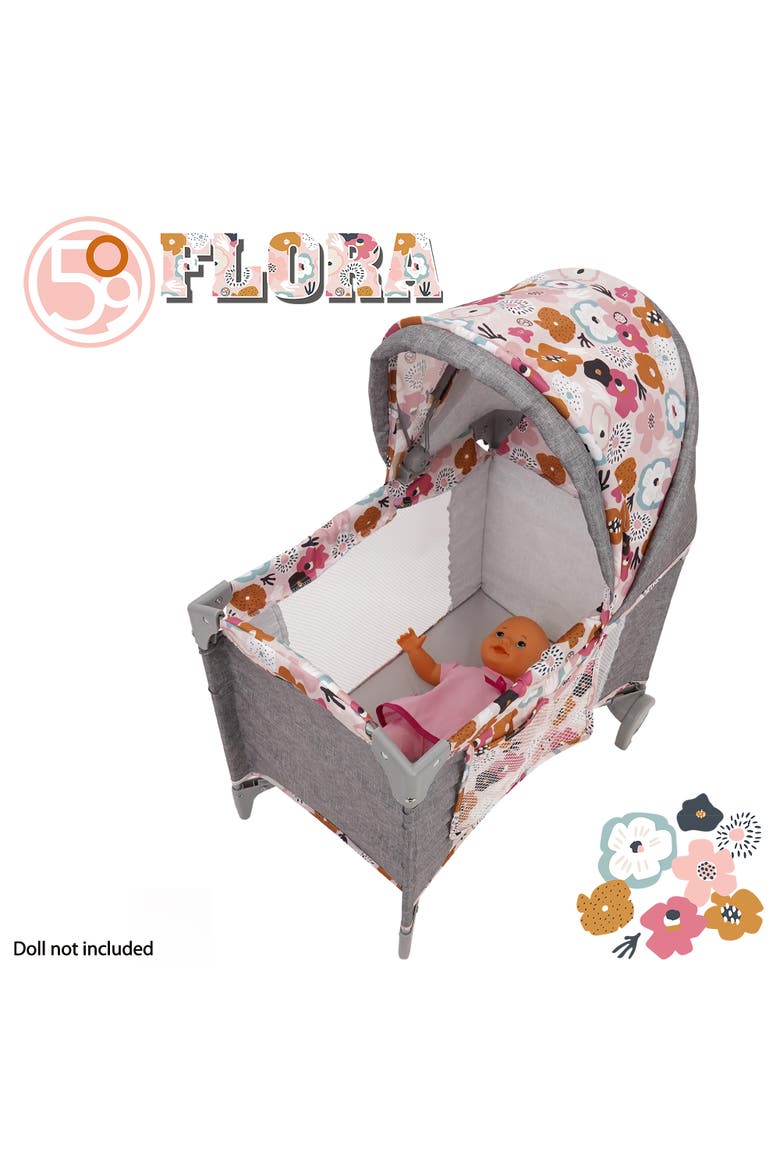Melange Flora Deluxe Doll Play Yard, Alternate, color, Multicolored