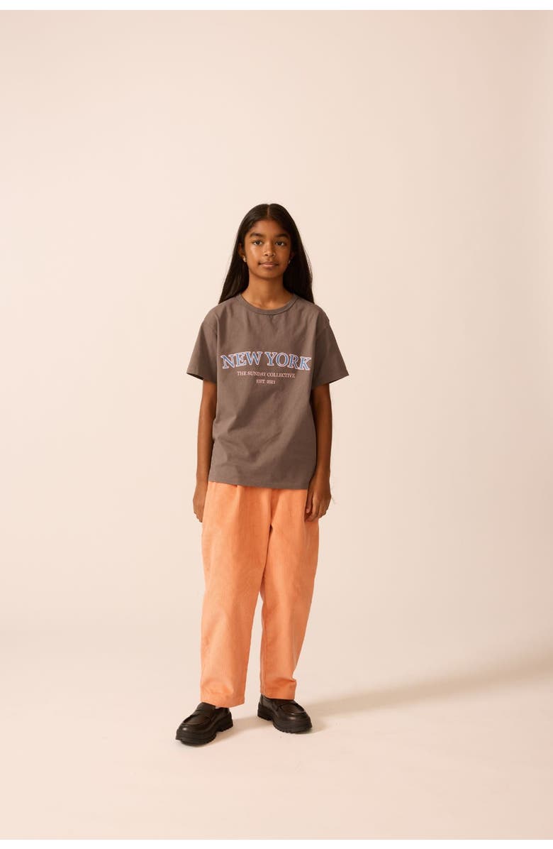 The Sunday Collective Organic Weekend Tee, Alternate, color, Midnight Slate