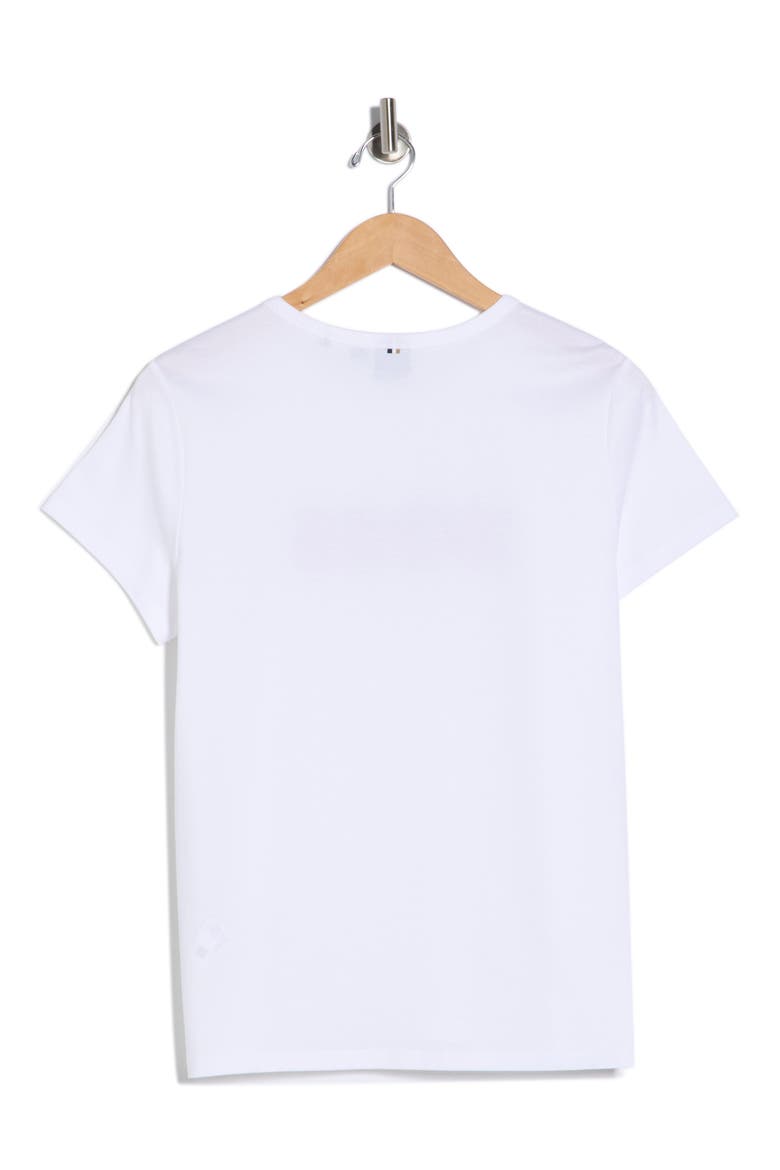 Eventsa Logo Slim T-Shirt, Alternate, color, WHT