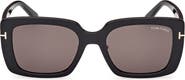 TOM FORD 54mm Square Sunglasses