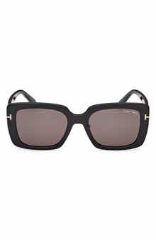 TOM FORD 54mm Square Sunglasses