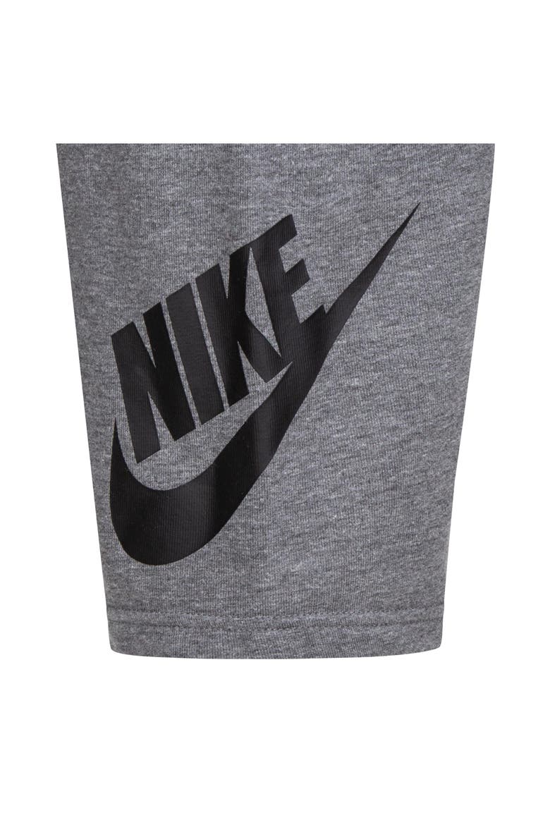 Kids' Crew Tee & Knit Shorts Set, Alternate, color, CARBON HEATHER