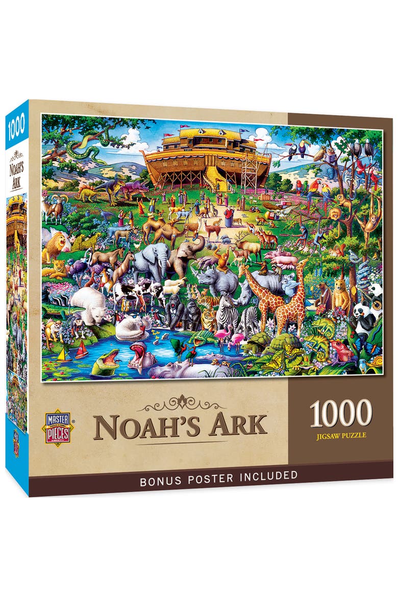 Noah's Ark - 1000 Piece Jigsaw Puzzle, Main, color, Multicolor