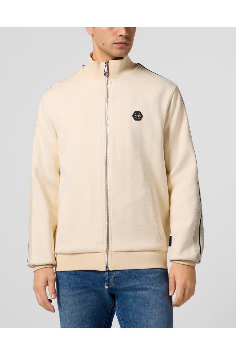 Tracksuit Jacket Monogram Monogram Men, Main, color, beige