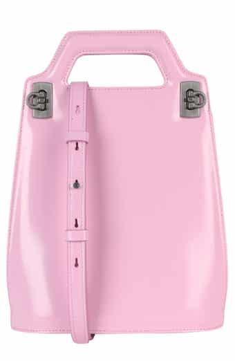 FERRAGAMO Gancio Leather Crossbody Bag