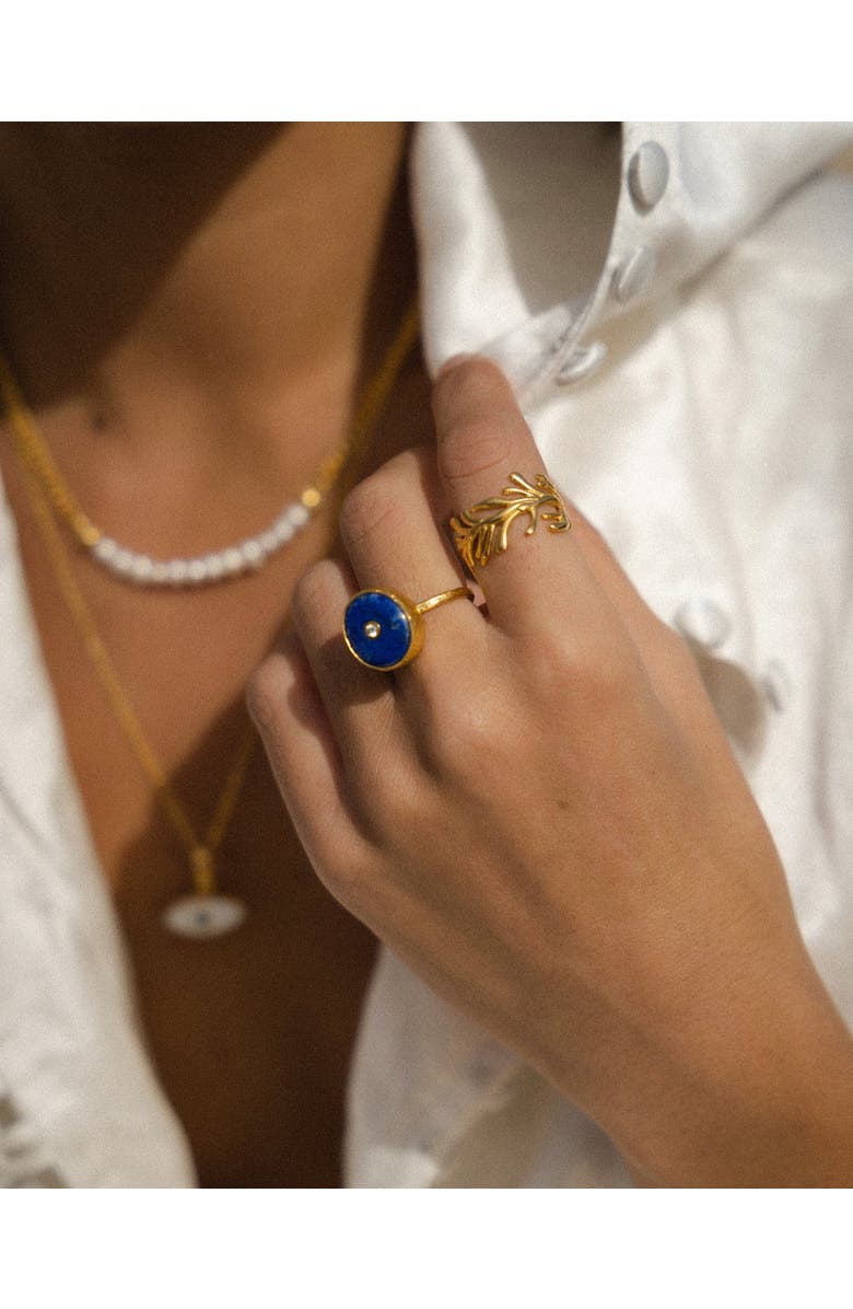 Ottoman Hands Zephyr Stacking Ring, Alternate, color, 