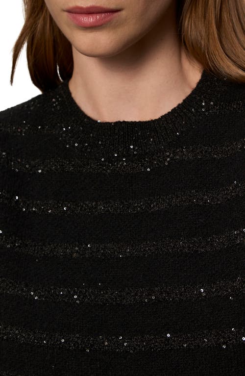 Sanctuary Shine Sleeveless Sweater In Black