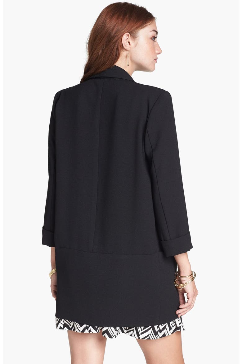 Downtown' Blazer, Alternate, color, BLACK