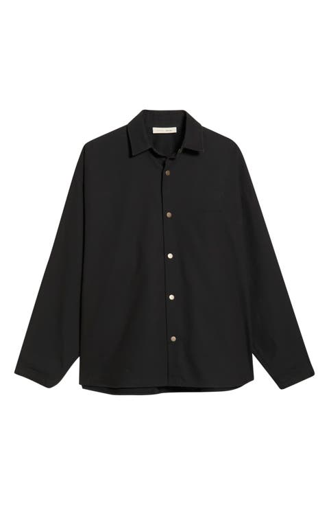 Cotton Canvas Overshirt