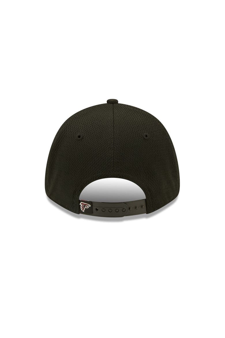 Men's New Era Black Atlanta Falcons Framed AF 9FORTY Snapback Hat, Alternate, color, Black