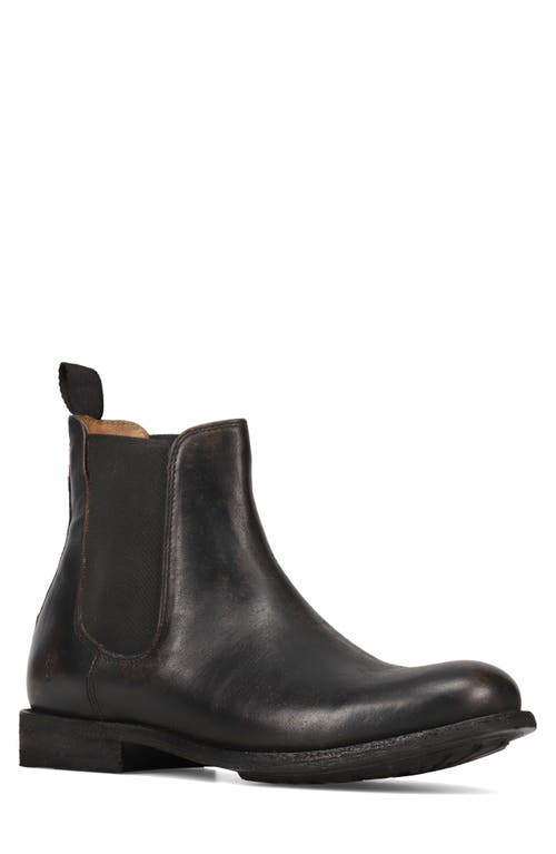 Frye Tyler Flex Chelsea Boot in Black Black 