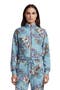 selected Exotic Floral Teal