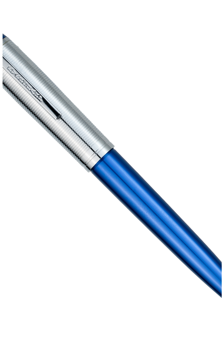 Skyline Rollerball Pen, Alternate, color, Blue / Silver