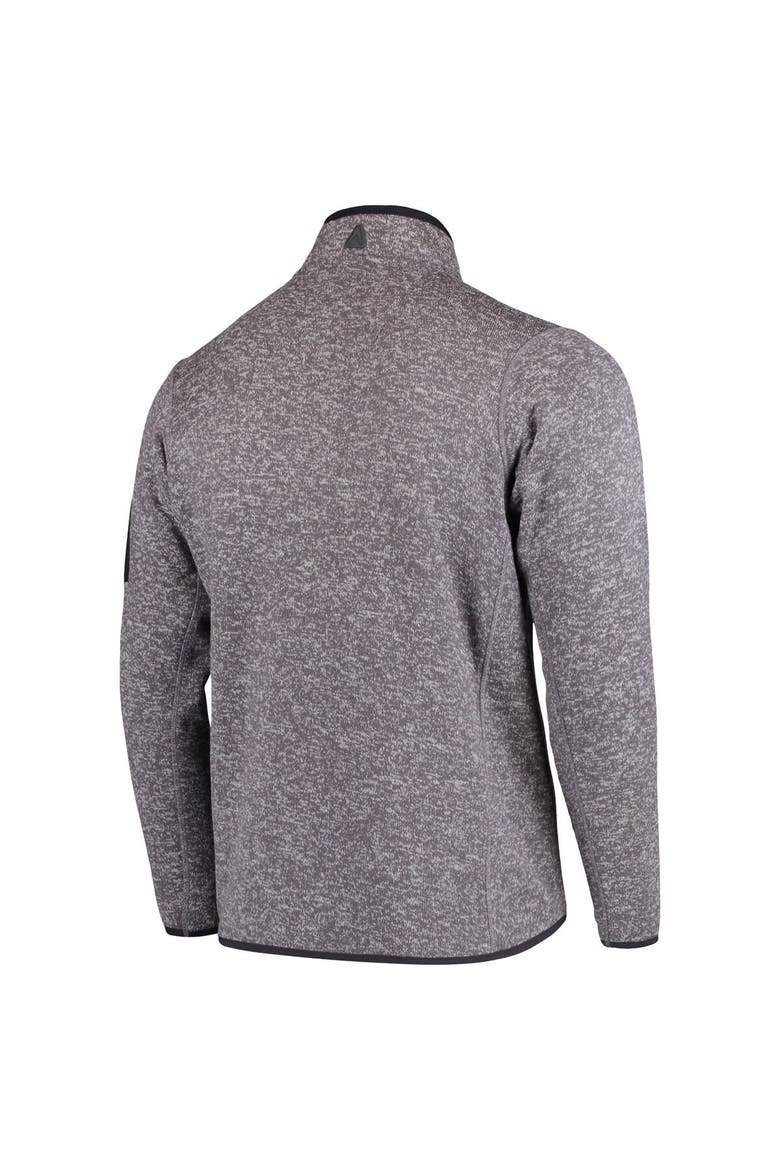 Men's Antigua Charcoal Baylor Bears Fortune Half-Zip Sweatshirt, Alternate, color, Charcoal