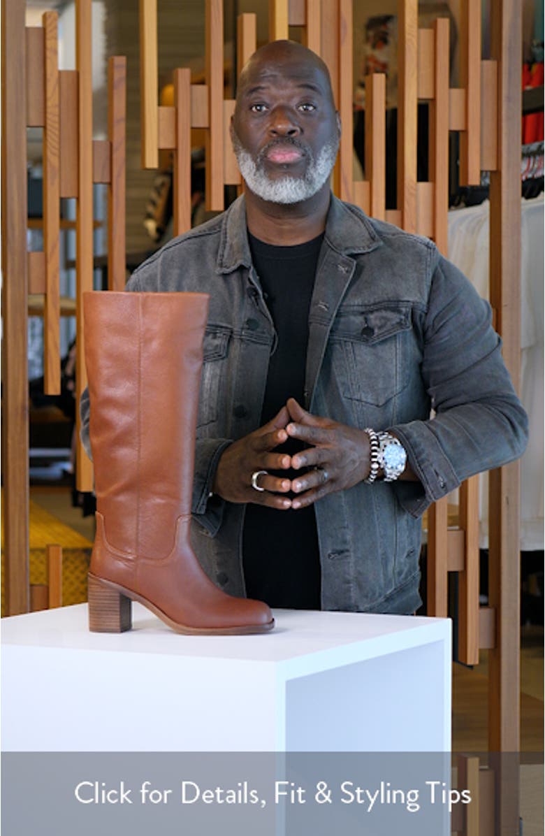 Woodstock Knee High Boot, sales video thumbnail