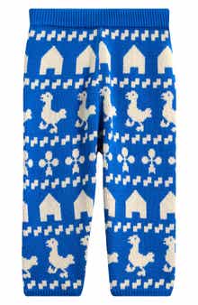Bobo Choses Farm All Over Organic Cotton Sweater Pants