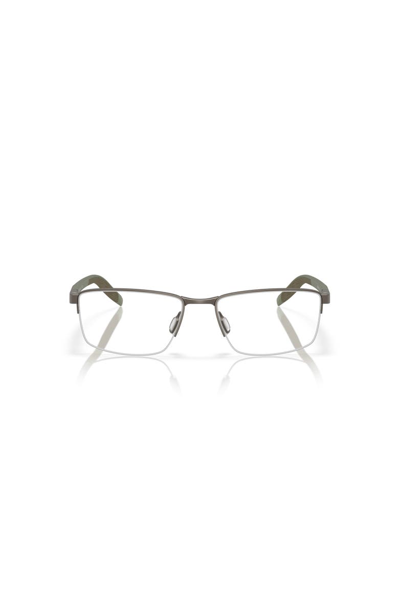 57mm Rectangle optical glasses, Alternate, color, Grey