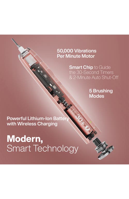 Aquasonic Elite Ultra-whitening Power Toothbrush In Rose Gold