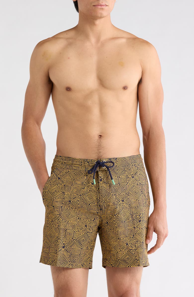 Tori Richard Start Here Swim Shorts, Main, color, Navy