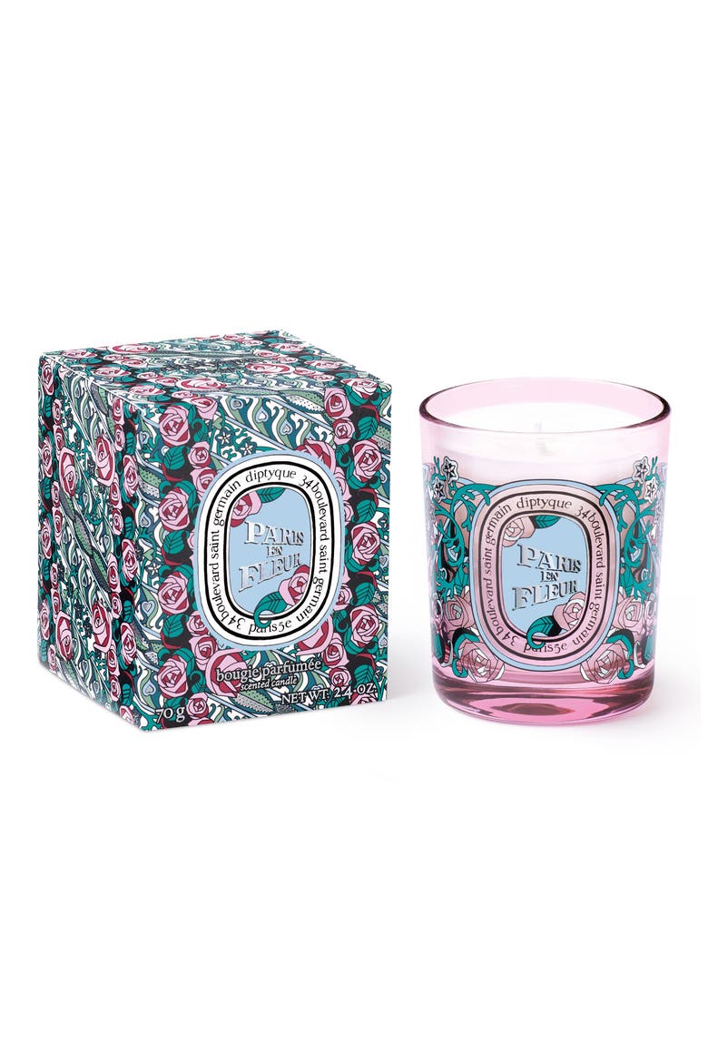 Paris en Fleur Small Candle (Limited Edition), Alternate, color, NO COLOR