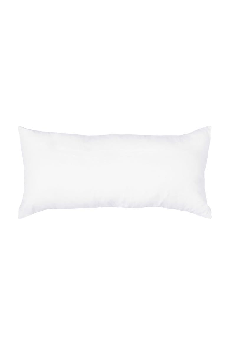Popsicle Indoor/Outdoor Lumbar Accent Pillow 12" x 24", Alternate, color, White
