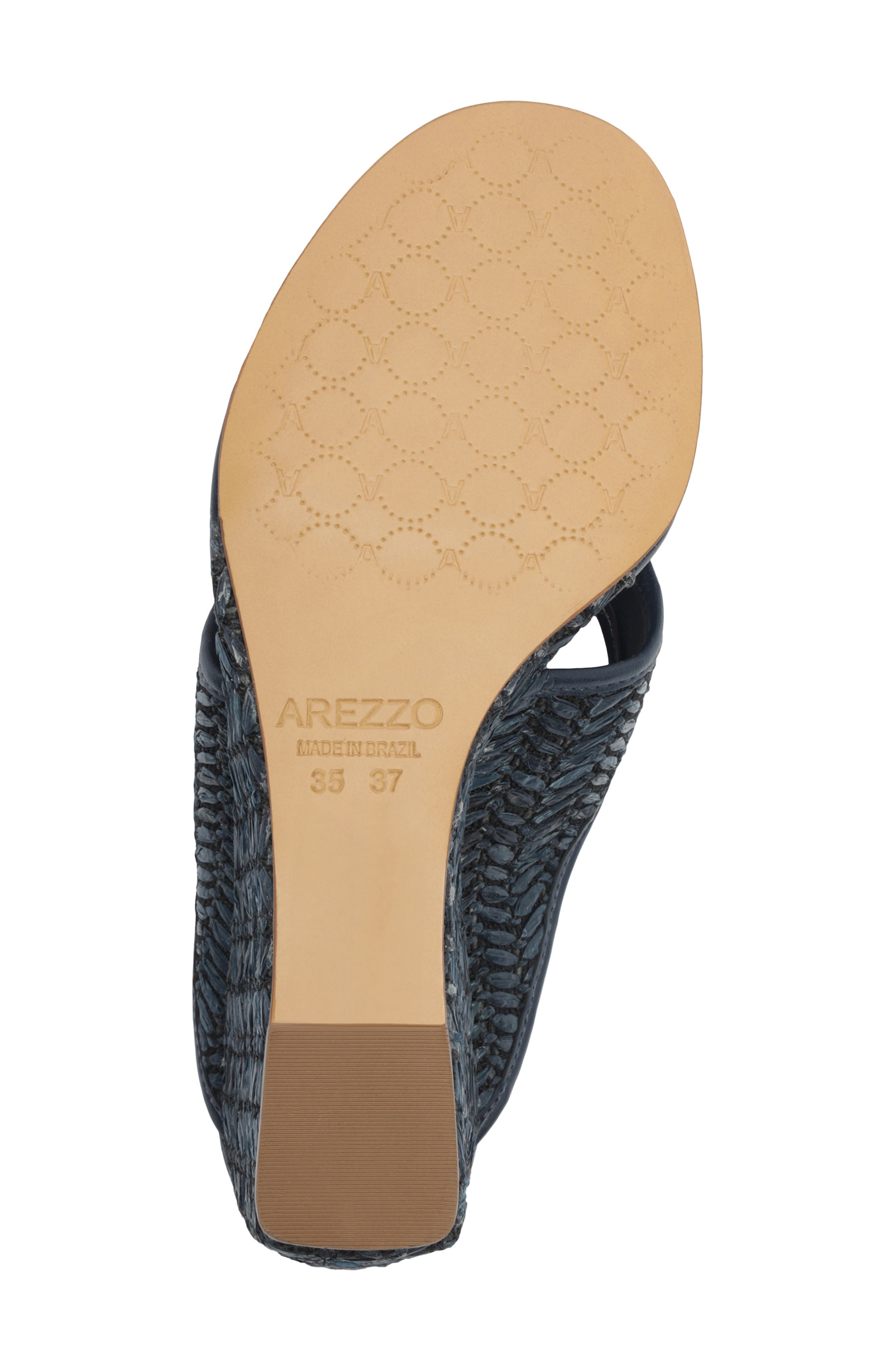Sara Wedge Flip Flop, Alternate, color, PETROLWO/ NAVY NAUTICAL