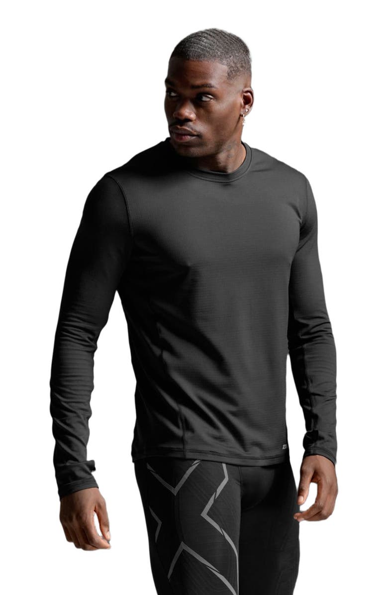 2XU Men
s Ignition Shield Compression Tights, Alternate, color, Black/Silver Reflective