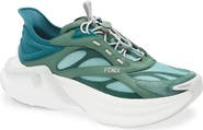 Fendi F-Light Mixed Media Sneaker