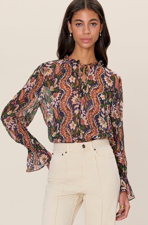 Isha Printed Blouse