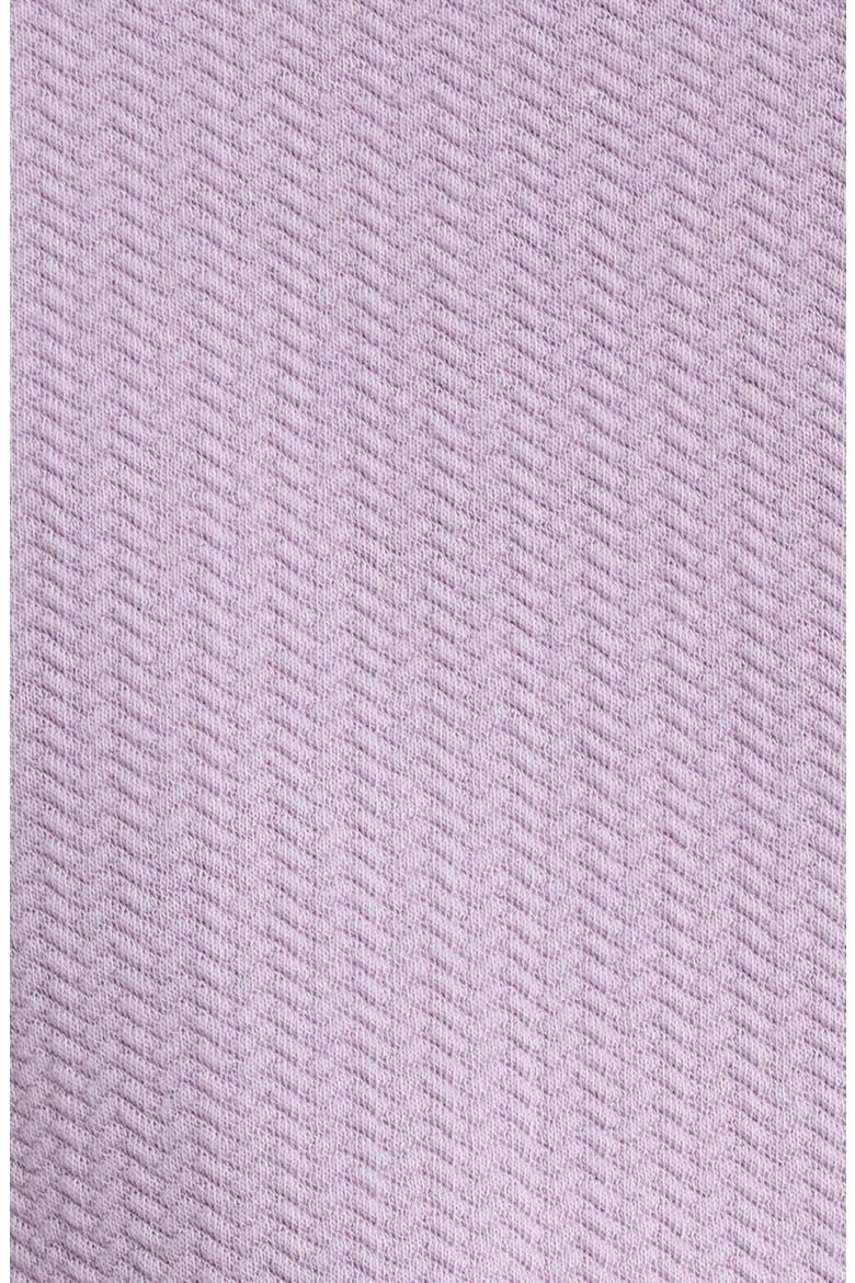 Kenna Cotton Blend Half Zip Sweatshirt, Alternate, color, LAVENDER FROST