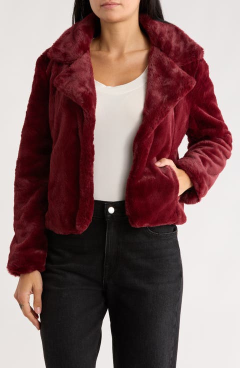 Faux Fur Crop Jacket