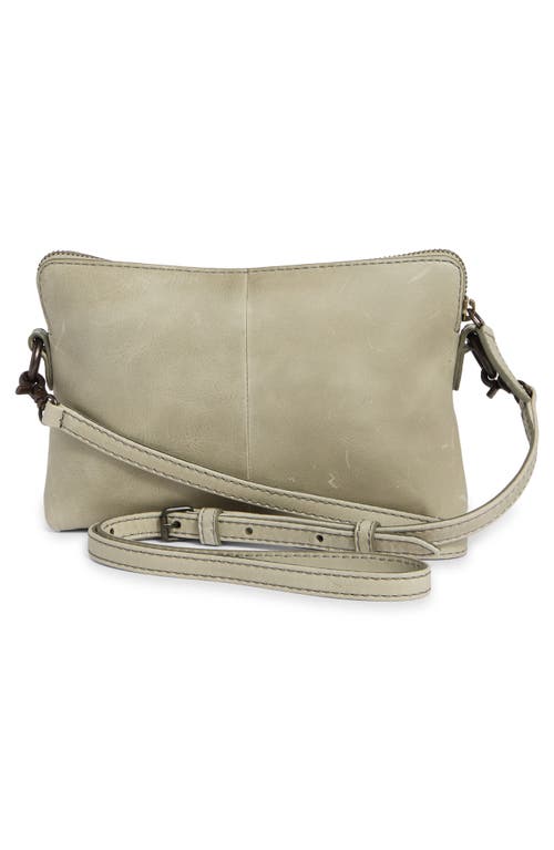 Frye Melissa Leather Crossbody Wristlet In Green