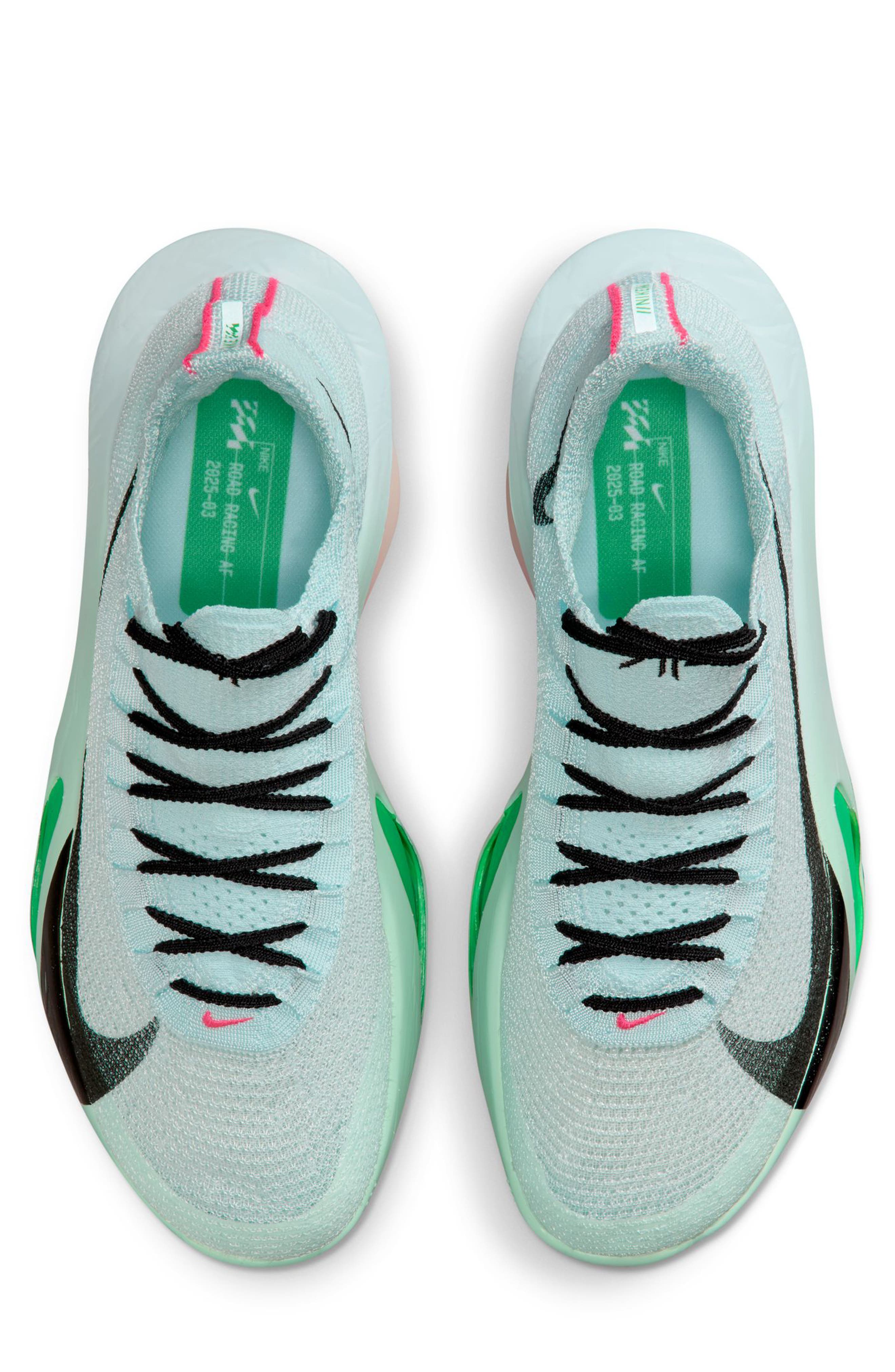 Nike Alphafly 3 Racing Shoe, Alternate, color, Glacier Blue/ Mint Foam