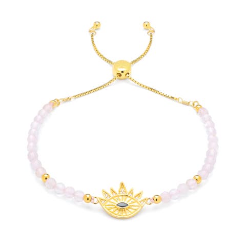 Heart Healing Evil Eye Bracelet