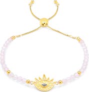 Seven Saints Heart Healing Evil Eye Bracelet
