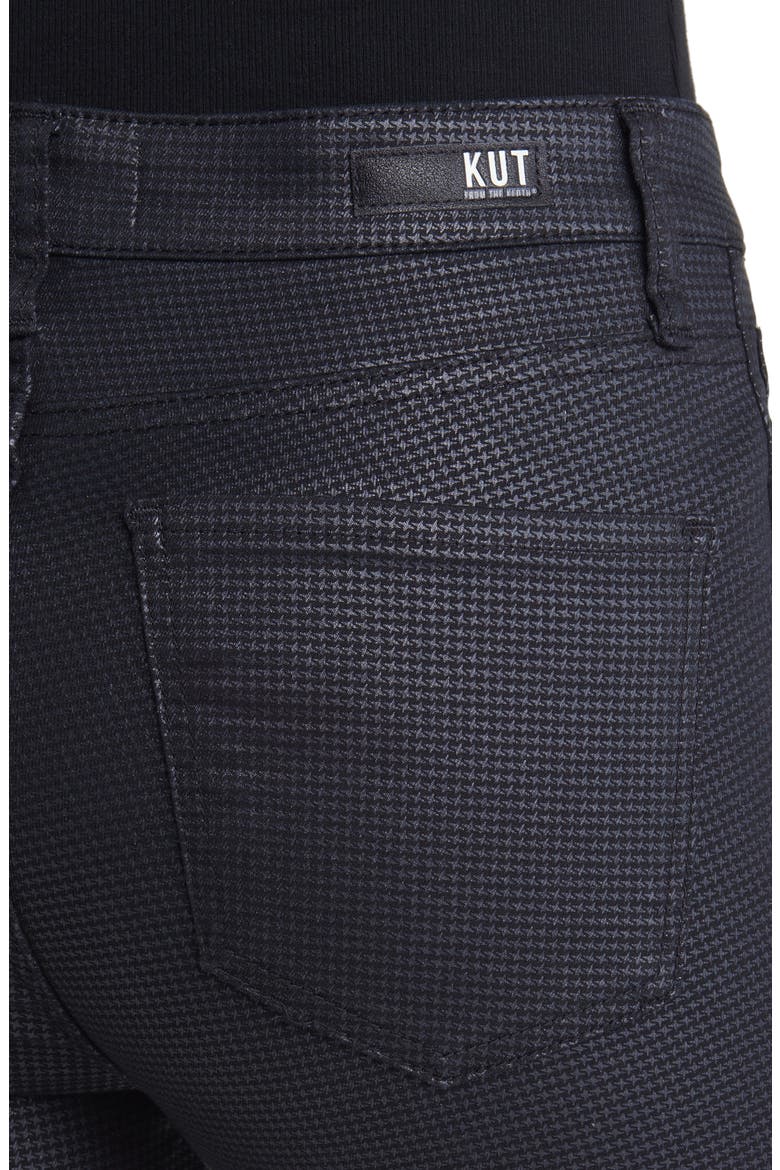 Donna Fab Ab Coated High Waist Ankle Skinny Jeans, Alternate, color, BLACK
