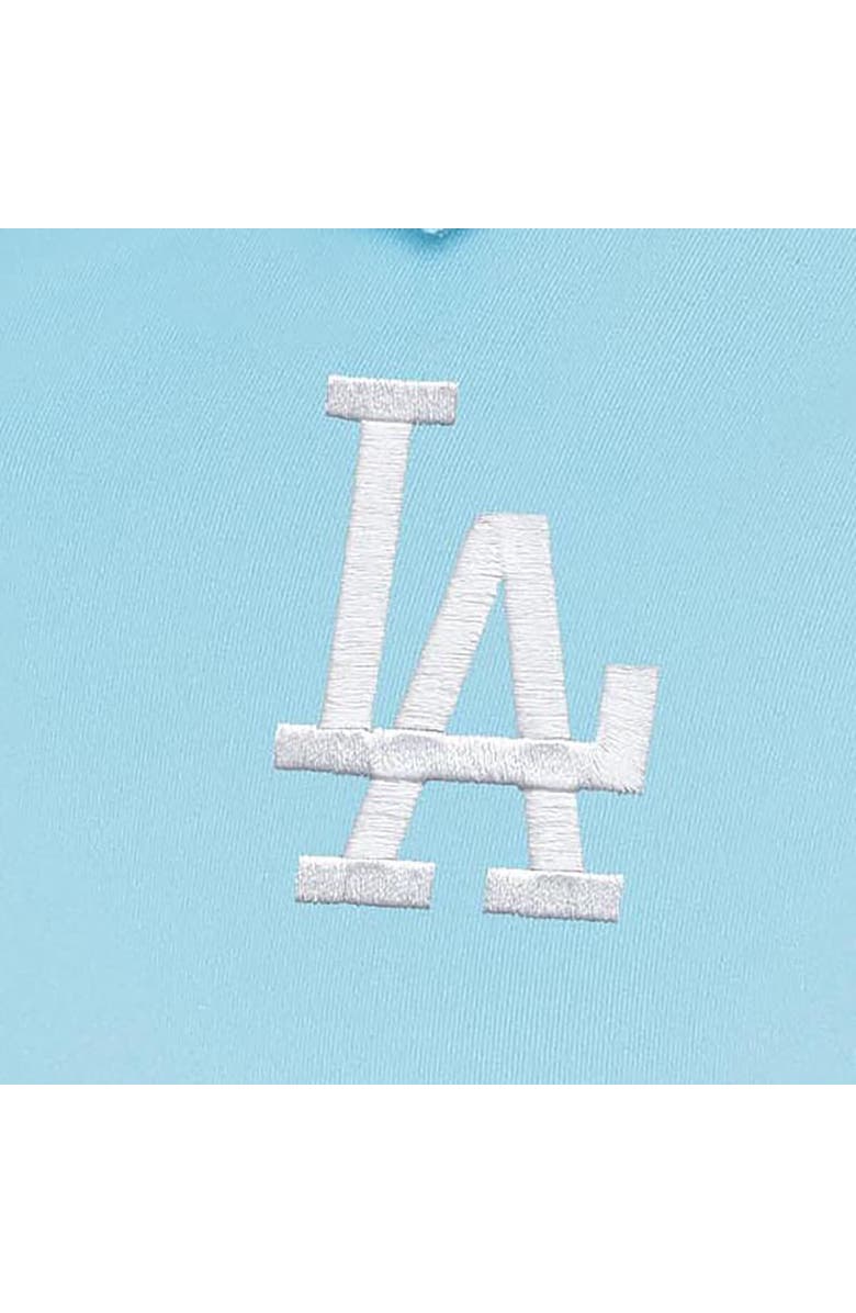 ANTIGUA Women's Antigua  Powder Blue Los Angeles Dodgers Recap Sleeveless Polo, Alternate, color, Powder Blue