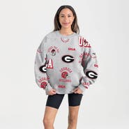 GAMEDAY COUTURE Women's Gameday Couture Gray Georgia Bulldogs Always on Repeat Fleece Sweatshirt