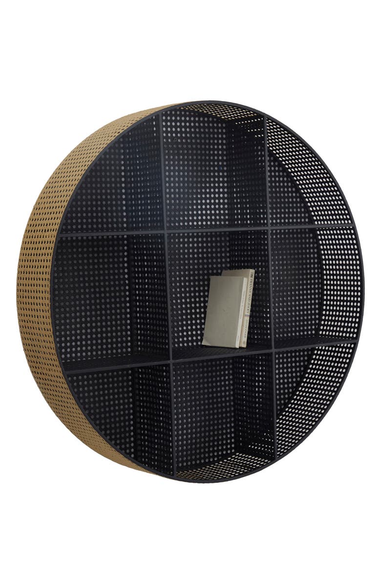 Novogratz Round Metal Shelf, Alternate, color, 