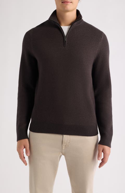 Cotton & Wool Jacquard Pullover