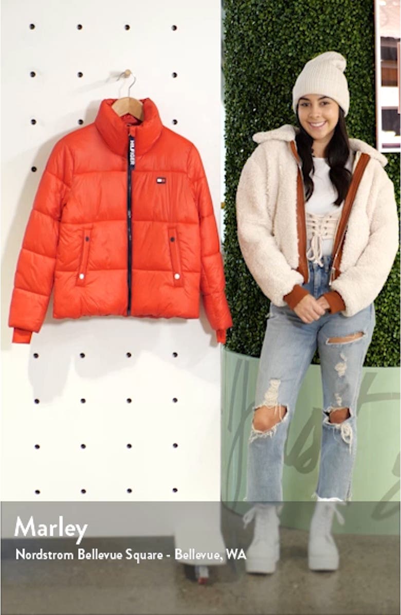 Crop Puffer Coat, sales video thumbnail